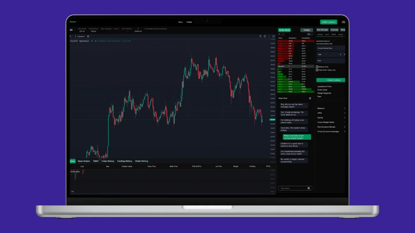 Web-Based Trading SaaS Platform project screenshot